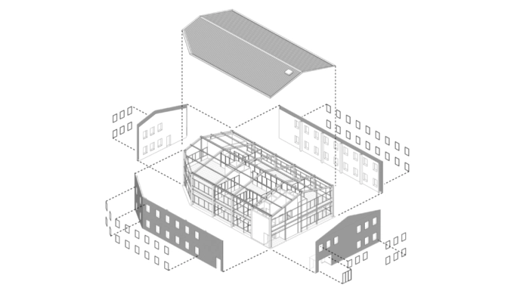 Vertical expension, Multi-unit Residential, contemporary