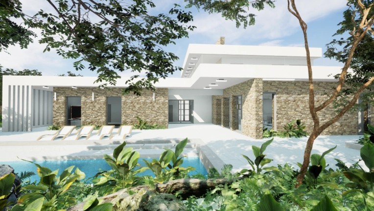 Maison individuelle, Construction neuve, Contemporain