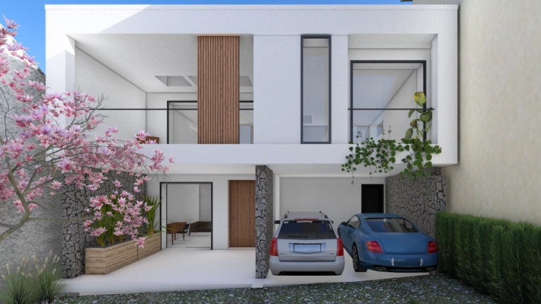 Maison individuelle, Construction neuve, Contemporain