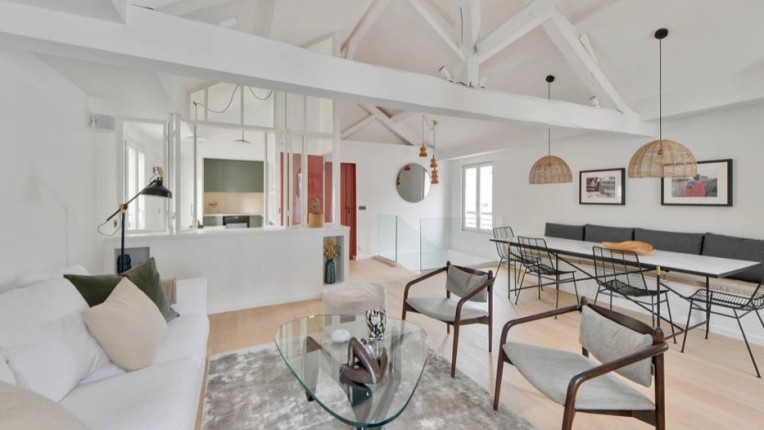 Conversion, Single-Family Homes, Renovation, Interior Architecture & Design, Restoration, Attic, contemporary, Traditional