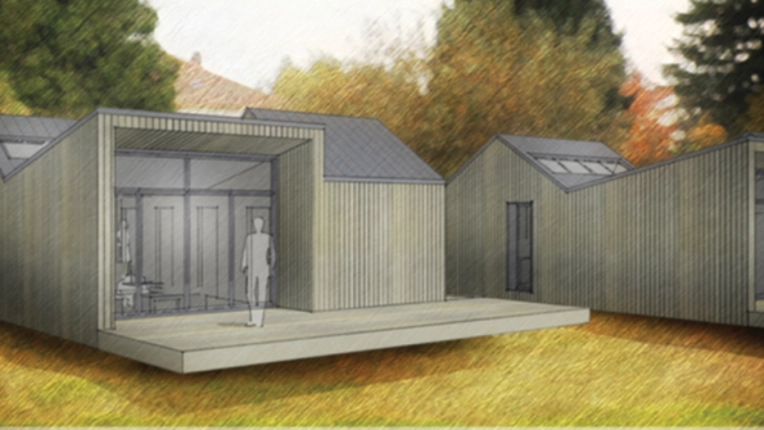 Résidentiel collectif, Bâtiment accueillant du public (ERP), Construction neuve, Tiny house, Contemporain, Moderne, Minimaliste