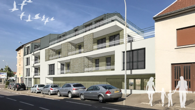 Appartement, Résidentiel collectif, Construction neuve, Contemporain, Moderne, Minimaliste