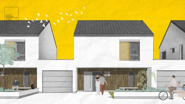 Résidentiel collectif, Maison de ville, Maison de campagne, Construction neuve, Contemporain, Moderne, Minimaliste