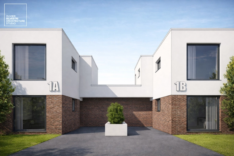 Maison individuelle, Construction neuve, Moderne