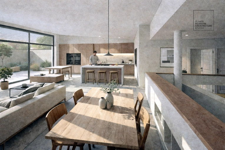 Single-Family Homes, Townhouses, New Build, Modern