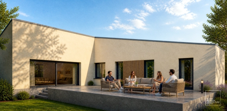 Maison individuelle, Maison de campagne, Construction neuve, Permis de construire, Suivi de chantier