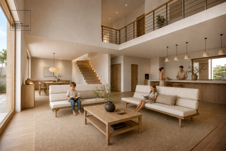 Maison individuelle, Maison de campagne, Construction neuve, Villa, Plan, Permis de construire, Suivi de chantier, Conseil