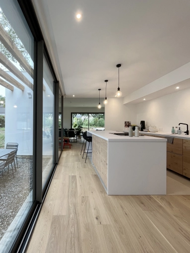 Maison individuelle, Construction neuve, Contemporain, Moderne, Minimaliste