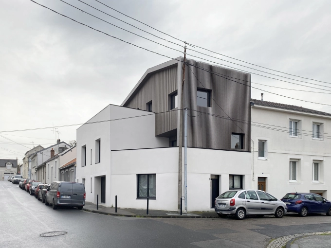 Patrimoine, Surélévation, Maison individuelle, Rénovation, Maison de ville, Extension, Construction neuve, Contemporain, Moderne, Minimaliste