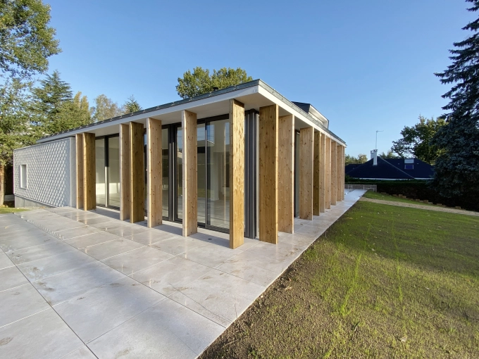 Maison individuelle, Rénovation, Maison de campagne, Extension, Contemporain, Moderne