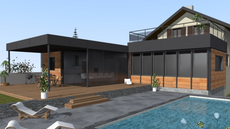 Single-Family Homes, Extension, contemporary