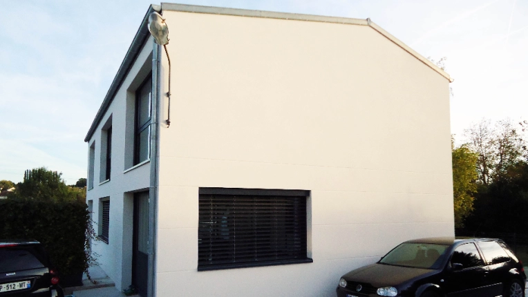Surélévation, Maison individuelle, Contemporain
