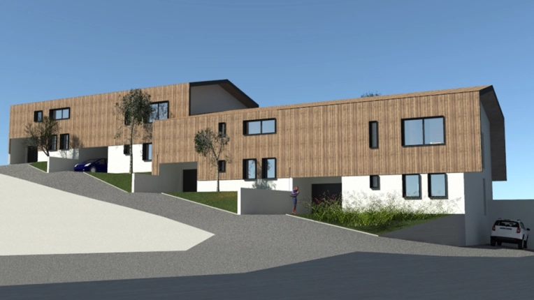Résidentiel collectif, Construction neuve, Contemporain