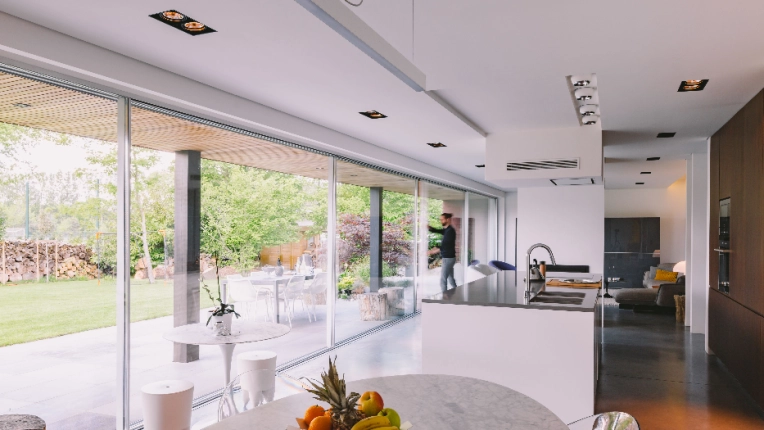 Maison individuelle, Architecture d’intérieur, Construction neuve, Villa, Contemporain, Minimaliste