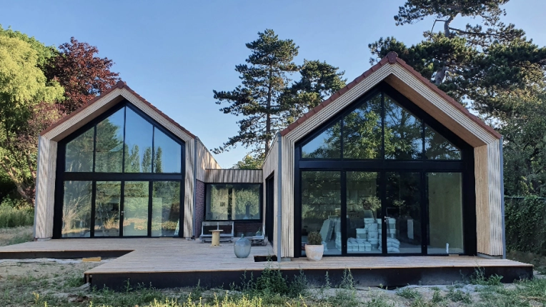 Maison individuelle, Construction neuve, Villa, Contemporain, Moderne, Ancien