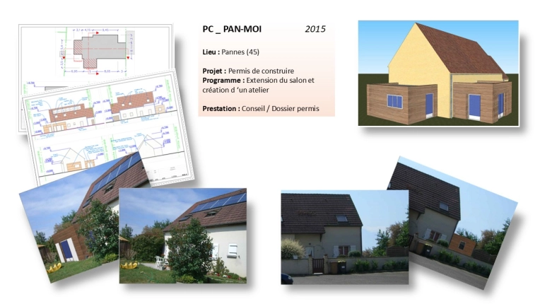 Maison individuelle, Extension, Villa, Contemporain