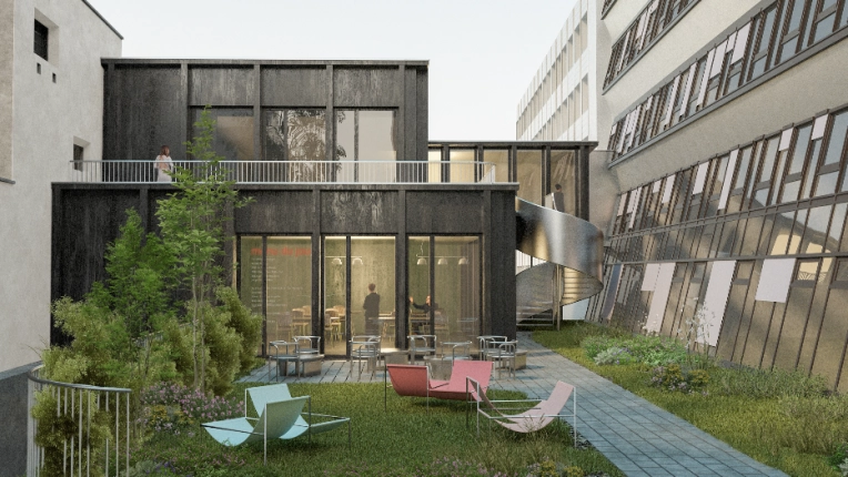 Bâtiment accueillant du public (ERP), Extension, Contemporain