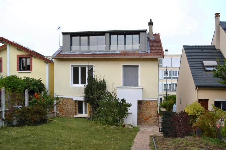 Vertical expension, Single-Family Homes, contemporary, Traditional