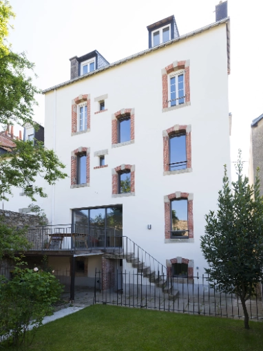 Rénovation, Maison de ville, Réhabilitation, Rénovation énergétique, Contemporain