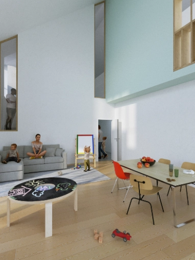 Bâtiment accueillant du public (ERP), Construction neuve, Contemporain