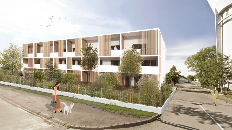 Résidentiel collectif, Construction neuve, Minimaliste