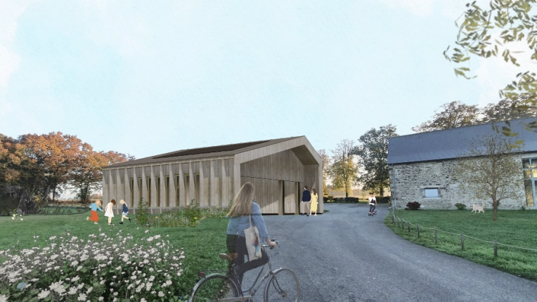 Hôtellerie - Restauration, Bâtiment accueillant du public (ERP), Construction neuve, Minimaliste