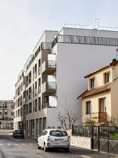Résidentiel collectif, Construction neuve, Contemporain