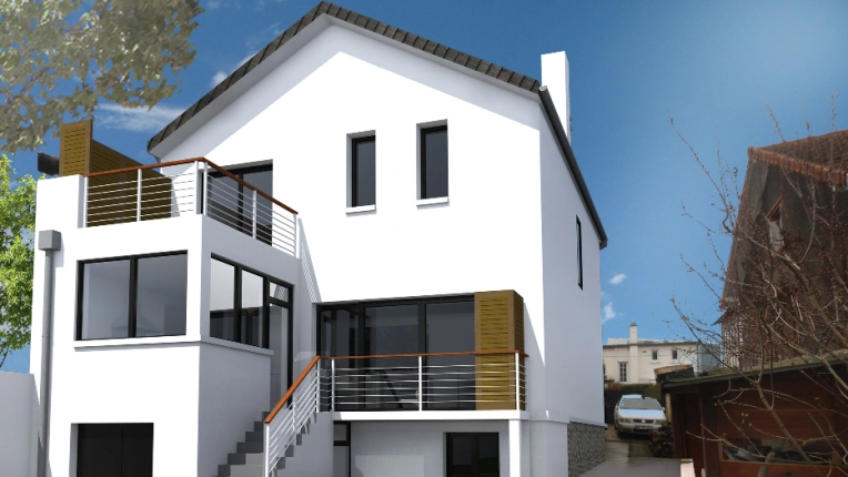 Maison individuelle, Maison de ville, Construction neuve, Traditionnel