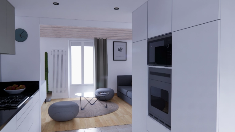 Maison de ville, Extension, Contemporain