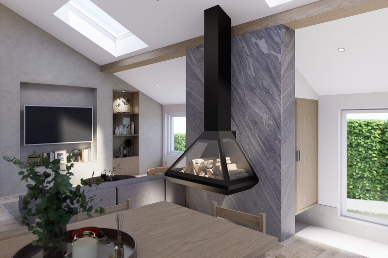 Single-Family Homes, Energy renovation, Minimalist