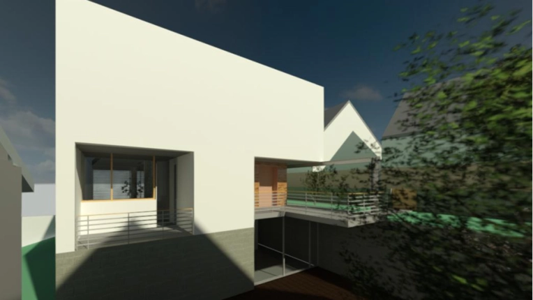 Maison individuelle, Construction neuve, Contemporain