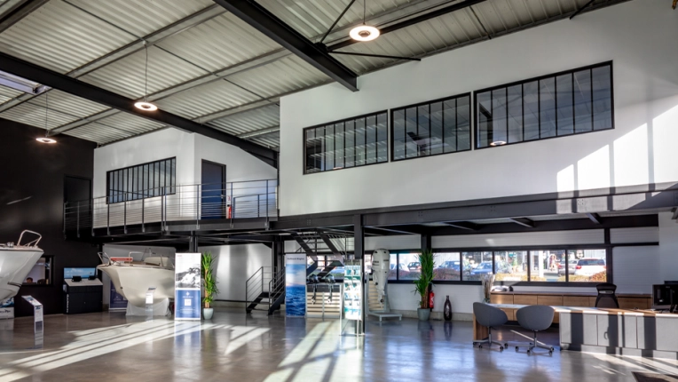 Warehouses, New Build, contemporary