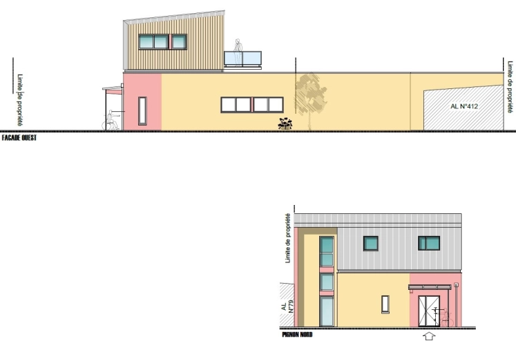 Conversion, Vertical expension, Patios & Terraces, Commercial - industrial, Offices, Public Access Buildings, Extension, contemporary, Modern, Minimalist