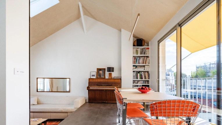 Vertical expension, Apartment, contemporary