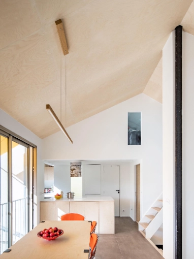 Vertical expension, Apartment, contemporary