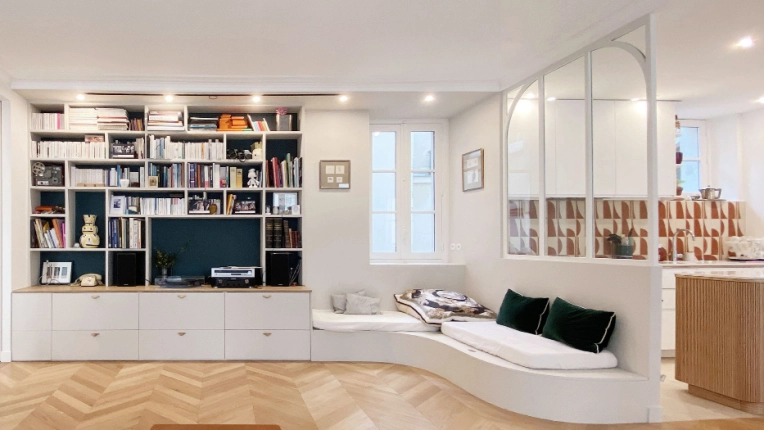 Apartment, Renovation, Interior Architecture & Design, contemporary, Classic