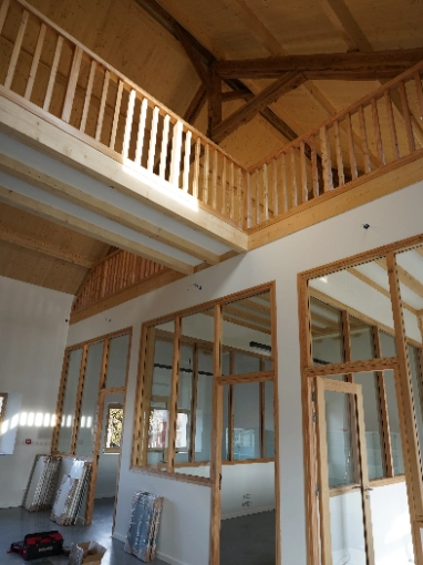 Conversion, Offices, Public Access Buildings, Renovation, Restoration, Energy renovation, Attic, contemporary