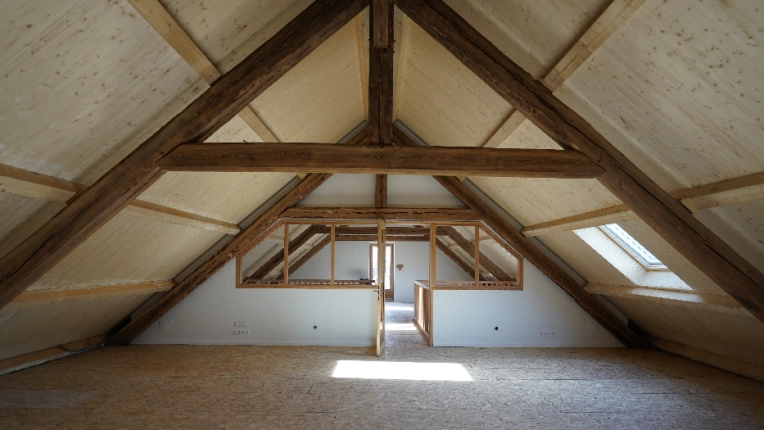 Conversion, Offices, Public Access Buildings, Renovation, Restoration, Energy renovation, Attic, contemporary