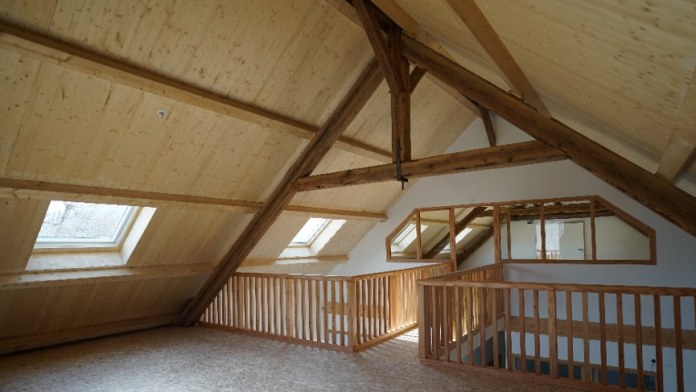 Conversion, Offices, Public Access Buildings, Renovation, Restoration, Energy renovation, Attic, contemporary