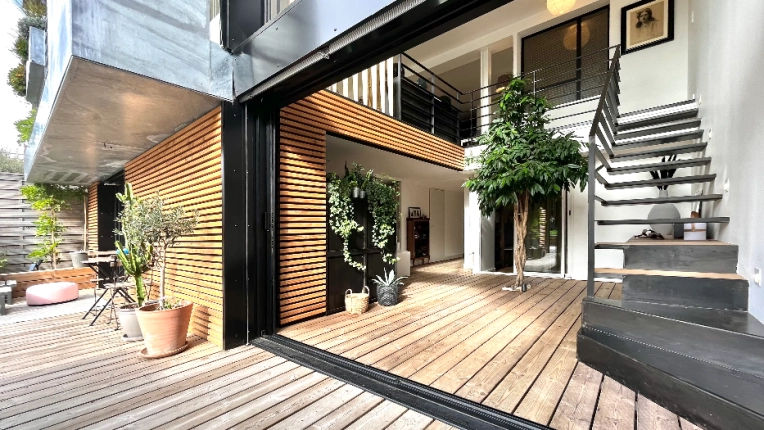Rénovation, Maison de ville, Extension, Contemporain
