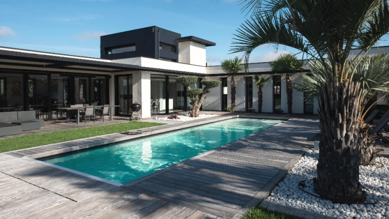 Maison individuelle, Construction neuve, Contemporain