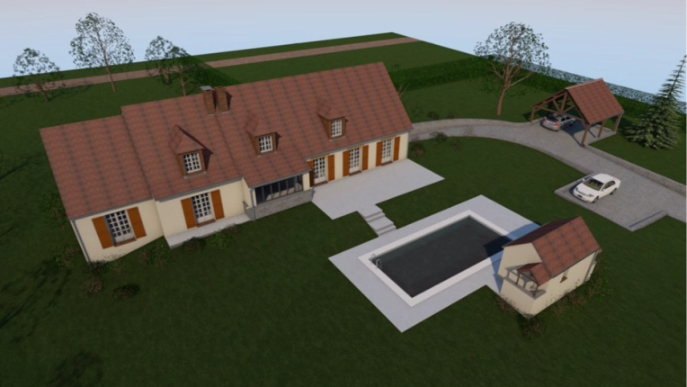 Single-Family Homes, Pools, Extension, Traditional