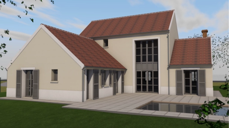 Single-Family Homes, New Build, Villa, contemporary, Traditional