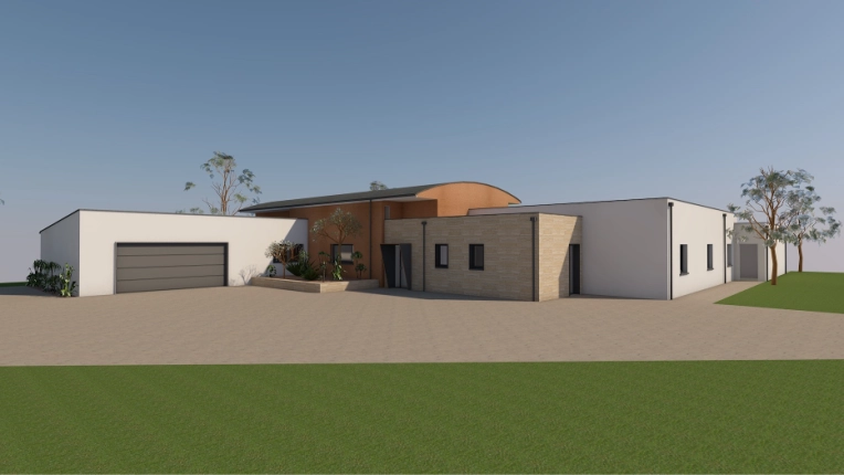 Single-Family Homes, New Build, Villa, contemporary, Modern