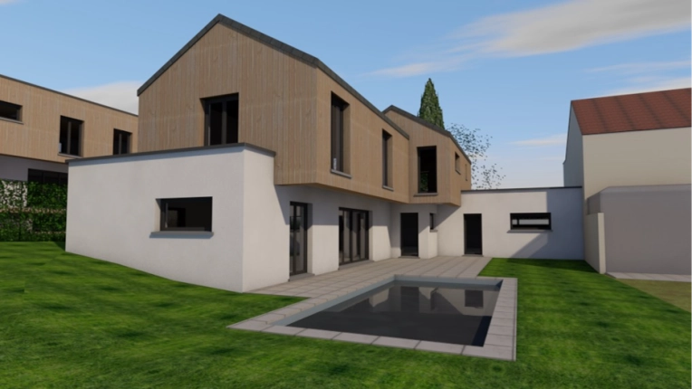Single-Family Homes, Country Homes, New Build, Villa, contemporary, Modern