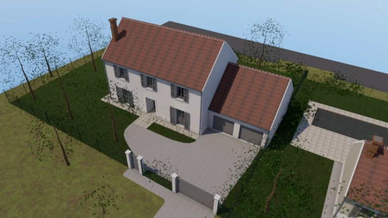 Single-Family Homes, New Build, Villa, contemporary, Traditional