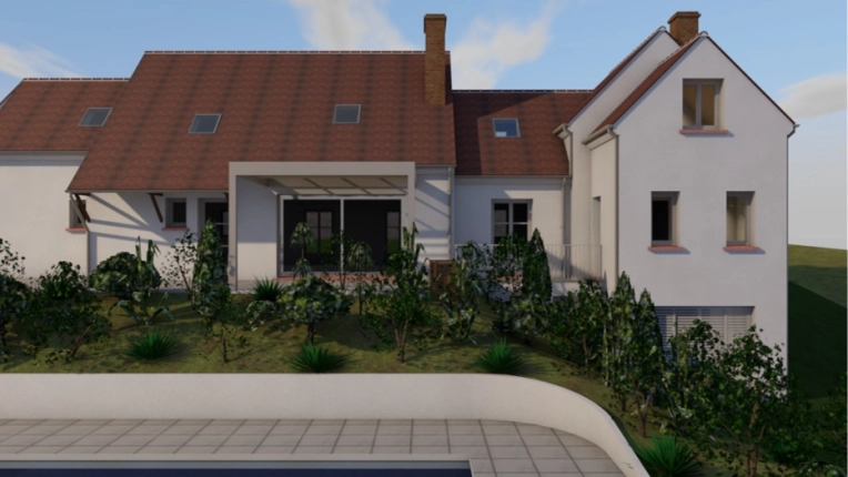 Single-Family Homes, Extension, Villa, contemporary, Traditional