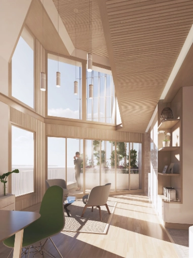 Surélévation, Appartement, Contemporain