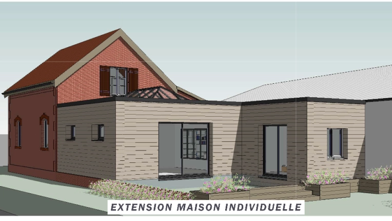 Maison individuelle, Rénovation, Extension, Réhabilitation, Contemporain, Moderne, Traditionnel