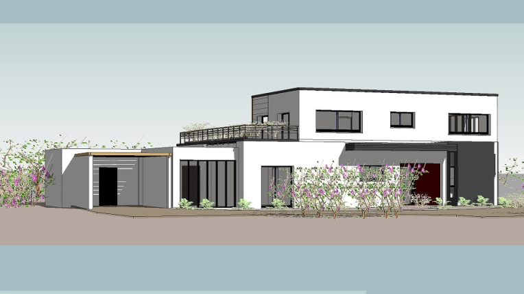 Maison individuelle, Construction neuve, Contemporain, Moderne, Traditionnel